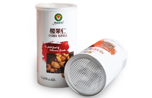幹果(guǒ)零食包裝選擇複合紙罐的必要性 幹果零食包裝(zhuāng)選擇複合紙罐的必要性