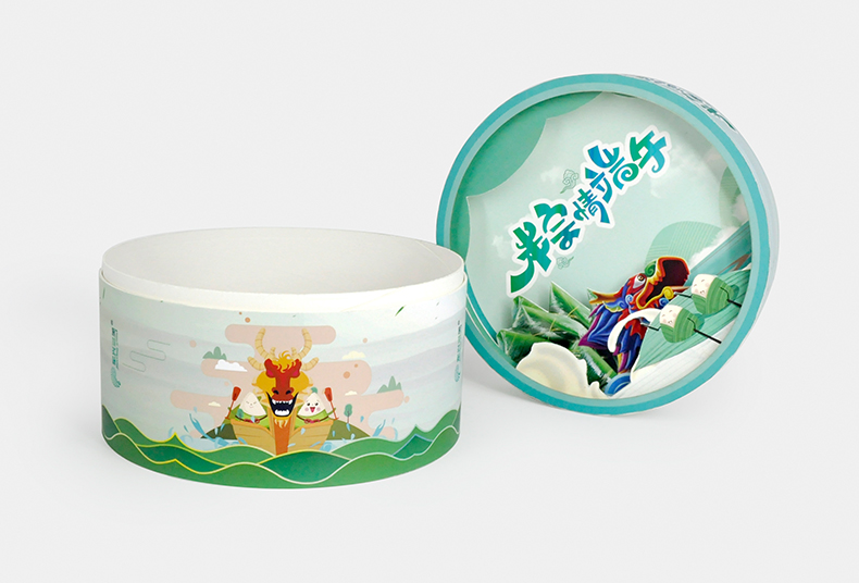 圓筒(tǒng)粽(zòng)子禮盒包裝 圓筒粽子禮盒包裝