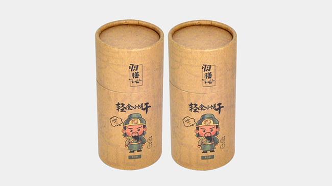 細說全紙型（xíng）卷邊紙罐包裝