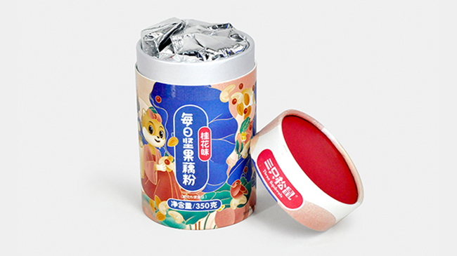 食品(pǐn)紙筒包裝 食品紙筒包裝