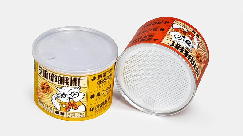 哪一(yī)種紙罐包裝更適合休閑食品? 哪一種紙罐包裝更適合休閑食品?