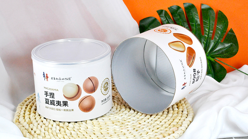 食品(pǐn)紙罐包(bāo)裝 食品紙罐包裝