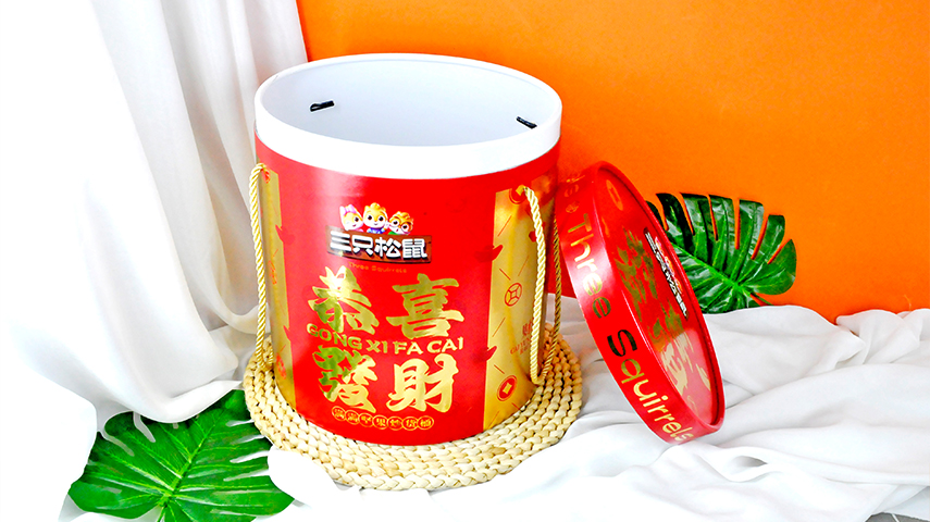 圓形抱抱(bào)桶禮盒包裝 圓形抱抱桶禮盒(hé)包裝(zhuāng)