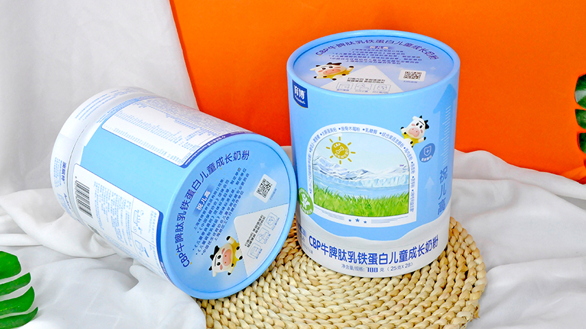 條袋裝固體飲（yǐn）料紙罐客戶案（àn）例：雀巢、貝因美、沱沱農場如何選擇條裝（zhuāng）奶粉/咖啡/凍幹粉紙罐？