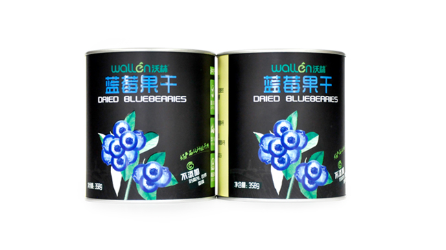藍莓果幹紙（zhǐ）罐