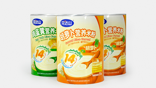完達山米粉紙（zhǐ）罐