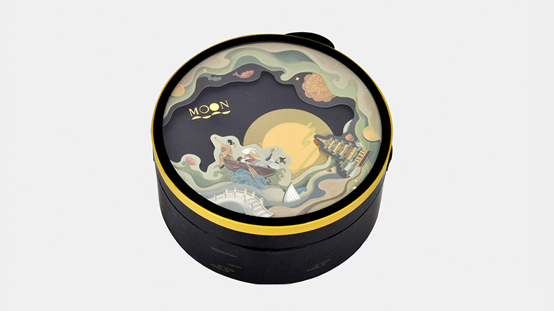 國（guó）潮月餅禮（lǐ）盒包（bāo）裝