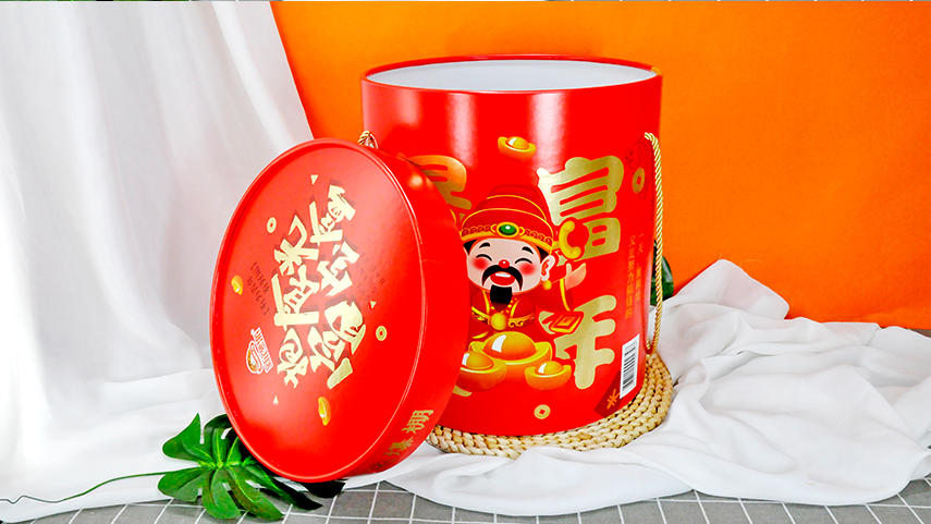 圓形抱抱（bào）桶禮盒包裝