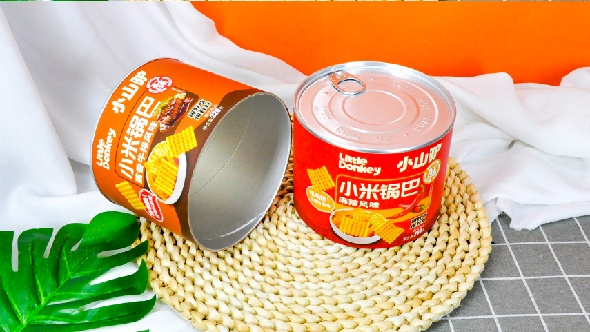 鍋（guō）巴食品紙罐