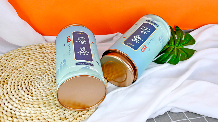 莓茶紙罐（guàn）包裝