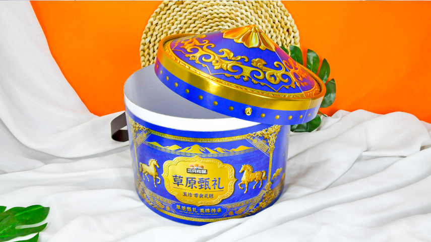 蒙古包禮品紙（zhǐ）筒