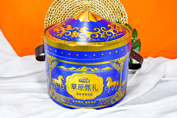 蒙古包禮品紙筒